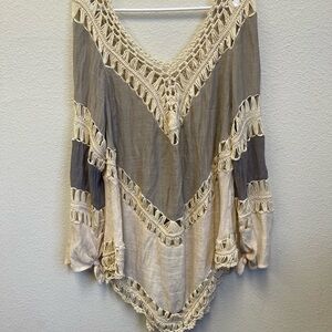 UMGEE Bohemian Crochet BLOUSE